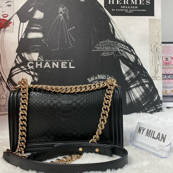 CHANEL
Medium Python Boy Bag - Picture 5 of 12